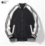 American functional workwear jacket， men's high-end sense cool and stylish spring and autumn baseball jacket couple's style - Image 2