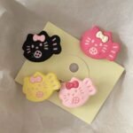 Cute Kitty Fish Hairpin Japanese Style Sweet and Soft Cute All-match Girly Style Side Duckbill Clip Hairpin Hair Accessories Hair Accessories - Image 2