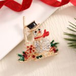 Ins Christmas Cute Brooch Pendant Clothing Pin Fashion Accessories Design Sense Jewelry Niche Simple Decoration - Image 36