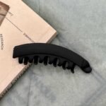 Korean Style Vintage Banana Clip Hair Clip Women's 2024 New High-end Back of Head Hair Fixed Horizontal Clip Banana Clip Hair Clip - Image 9