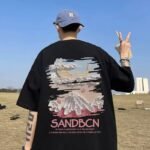 Summer New Short-Sleeved Loose T-Shirt Men's Trbottomy Brand Casual Half-Sleeved Trbottomyy T-Shirt Bottoming Shirt Five-Quarter Sleeve Top - Image 18