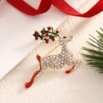 Ins Christmas Cute Brooch Pendant Clothing Pin Fashion Accessories Design Sense Jewelry Niche Simple Decoration - Image 13
