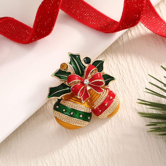 Ins Christmas Cute Brooch Pendant Clothing Pin Fashion Accessories Design Sense Jewelry Niche Simple Decoration - Image 28