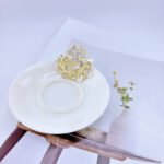 Korean Style Fashionable Brooch for Women, Rhinestone Scarf Buckle, Anti-Exposure Buckle, Crystal Corsage Pin, Cat's Eye Jewelry Accessories - Image 2