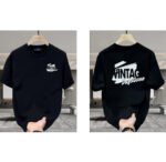 Summer New Short-Sleeved Loose T-Shirt Men's Trbottomy Brand Casual Half-Sleeved Trbottomyy T-Shirt Bottoming Shirt Five-Quarter Sleeve Top - Image 28