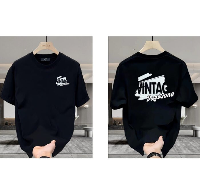 Summer New Short-Sleeved Loose T-Shirt Men's Trbottomy Brand Casual Half-Sleeved Trbottomyy T-Shirt Bottoming Shirt Five-Quarter Sleeve Top - Image 28
