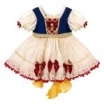 Summer Lolita Snow White Dress for Girls, Elegant Children's Summer Dress, Girls' Yarn Dress, Birthday Dress - Image 4