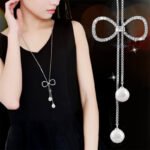Light Luxury High-end Necklace Women's Long Woolen Chain Simple Fashion All-match Autumn and Winter Tassel Clothing Accessories Pendant Pendant - Image 7