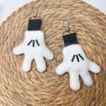 Creative and Wonderful Plush Glove Pendant, Cute Keychain, Bag Decoration Pendant, Best Friend, Couple's Small Gift