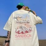 Summer New Short-Sleeved Loose T-Shirt Men's Trbottomy Brand Casual Half-Sleeved Trbottomyy T-Shirt Bottoming Shirt Five-Quarter Sleeve Top - Image 20