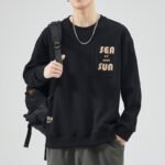 Men's hoodie Spring and Autumn fashion brand versatile round neck men's clothing for teenagers Spring 2025 new trend Spring and Autumn - Image 2