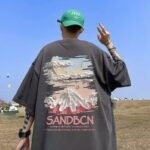 Summer New Short-Sleeved Loose T-Shirt Men's Trbottomy Brand Casual Half-Sleeved Trbottomyy T-Shirt Bottoming Shirt Five-Quarter Sleeve Top - Image 19