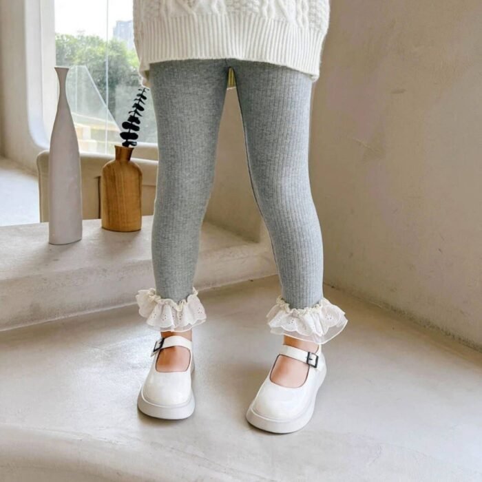 Girls' Spring and Autumn New Princess dress cotton fashionable western style long sleeve jumpsuit gauze dress Korean style western style dress - Image 8