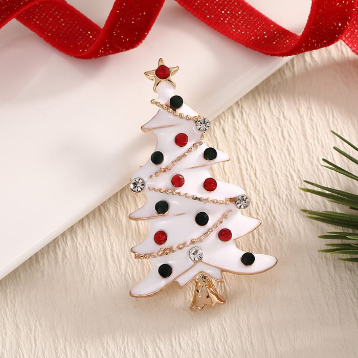 Ins Christmas Cute Brooch Pendant Clothing Pin Fashion Accessories Design Sense Jewelry Niche Simple Decoration - Image 40