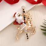Ins Christmas Cute Brooch Pendant Clothing Pin Fashion Accessories Design Sense Jewelry Niche Simple Decoration - Image 25