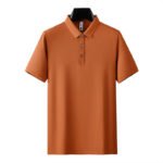 Solona Short sleeved Polo Shirt for Men's High end Men's Wear Long staple Cotton Collar Half Sleeve T-shirt 2025 Summer Solid Color - Image 5