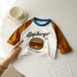 2025 New Spring & Fall Patch Kidsren's Clothing Boys' T-Shirts Long-Sleeved Spring Cotton Bottoming Shirts Kidsren's Multi-Color Boys - Image 4