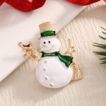 Ins Christmas Cute Brooch Pendant Clothing Pin Fashion Accessories Design Sense Jewelry Niche Simple Decoration - Image 35