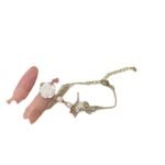 Camellia flower bracelet for women, light luxury ins, niche girl heart, retro freshwater pearl best friend bracelet - Image 5