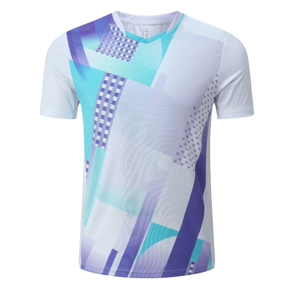 58f4f84b Men‘s 2026SS All-over blue floral print T-shirt – Innovative Design - Image 1